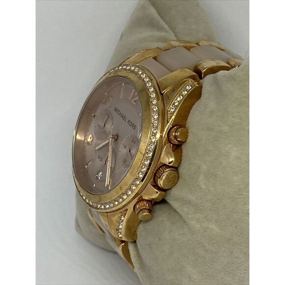 Michael Kors Blair MK5943 Women's Stainless Steel Analog Dial Quartz Watch RQ38 - Picture 4 of 12